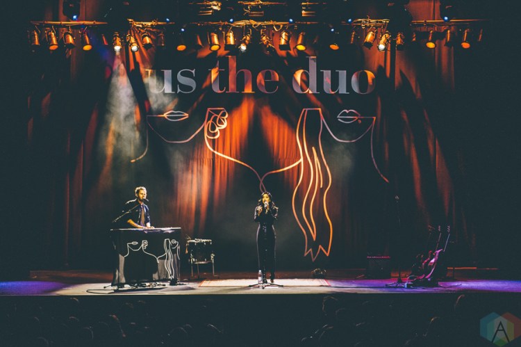 Us The Duo performs at the Vogue Theatre in Vancouver on January 27, 2017. (Photo: Timothy Nguyen/Aesthetic Magazine)