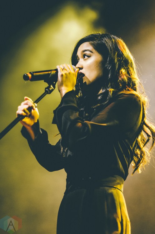 Us The Duo performs at the Vogue Theatre in Vancouver on January 27, 2017. (Photo: Timothy Nguyen/Aesthetic Magazine)