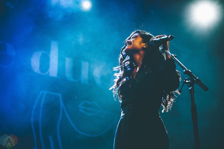 Us The Duo performs at the Vogue Theatre in Vancouver on January 27, 2017. (Photo: Timothy Nguyen/Aesthetic Magazine)