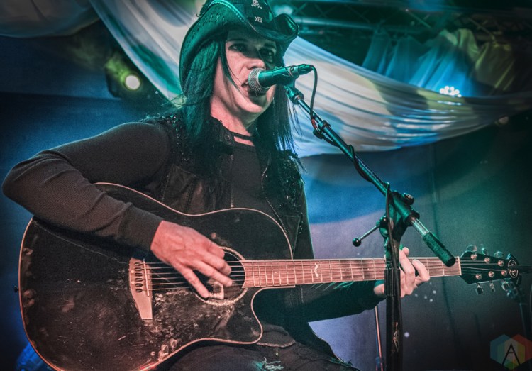 Wednesday 13 performs at The Rockpile West in Toronto on January 28, 2017. (Photo: Andrew Hartl/Aesthetic Magazine)