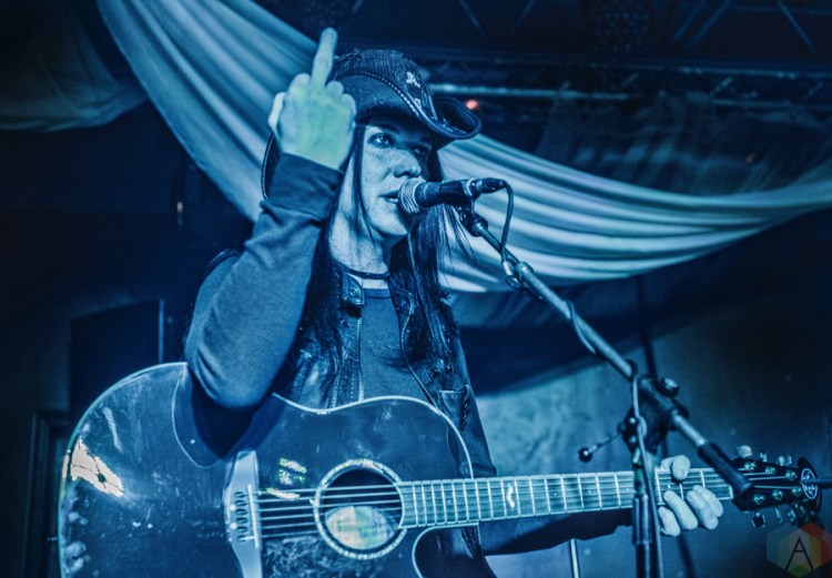 Wednesday 13 performs at The Rockpile West in Toronto on January 28, 2017. (Photo: Andrew Hartl/Aesthetic Magazine)