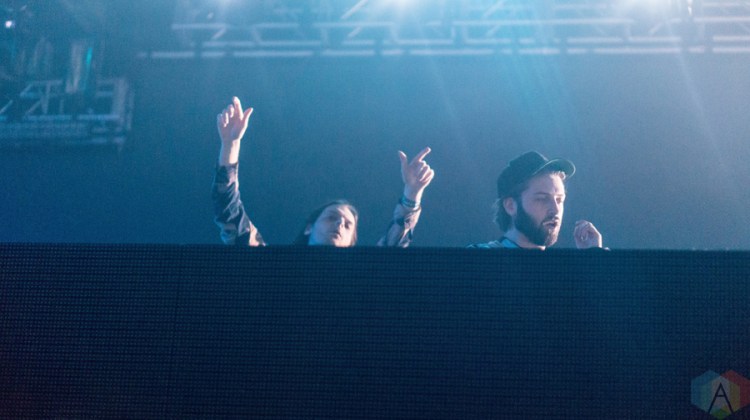 Zeds Dead performs at Reaction NYE at the Donald E. Stephenson Convention Center in Rosemont, IL on December 31, 2016. (Photo: Taylor Ohryn/Aesthetic Magazine)