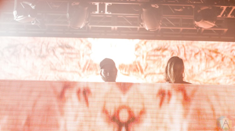 Zeds Dead performs at Reaction NYE at the Donald E. Stephenson Convention Center in Rosemont, IL on December 31, 2016. (Photo: Taylor Ohryn/Aesthetic Magazine)