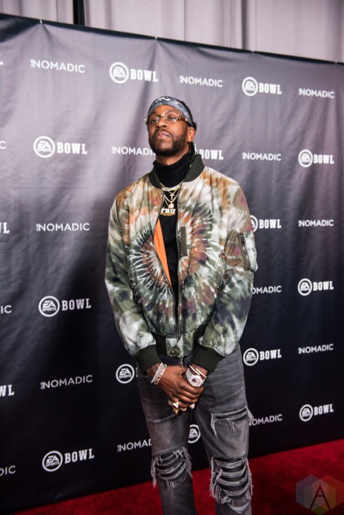 2 Chainz attends the EA Sports Bowl at Club Nomadic in Houston, Texas on February 2, 2017. (Photo: Joey Diaz/Aesthetic Magazine)