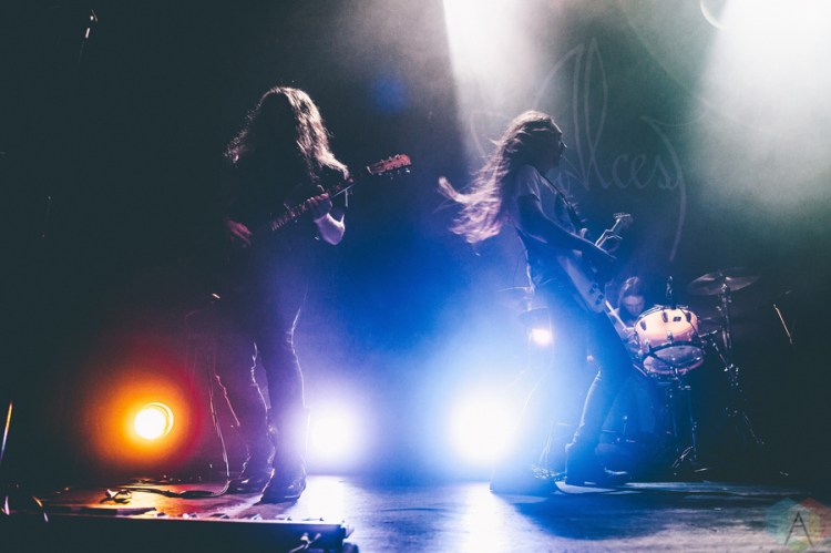 Alcest performs at the Rickshaw Theatre in Vancouver on February 4, 2017. (Photo: Timothy Nguyen/Aesthetic Magazine)