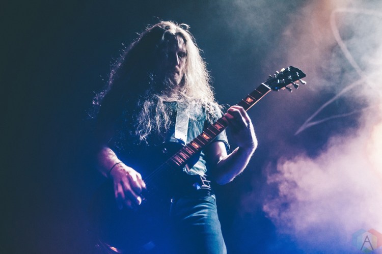 Alcest performs at the Rickshaw Theatre in Vancouver on February 4, 2017. (Photo: Timothy Nguyen/Aesthetic Magazine)