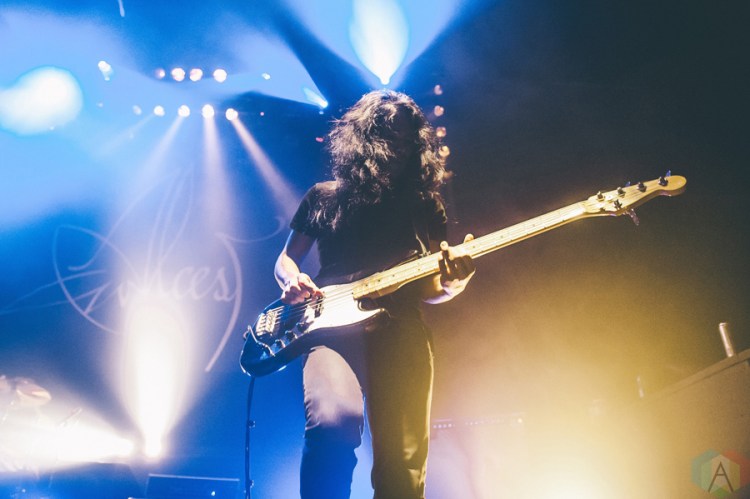 Alcest performs at the Rickshaw Theatre in Vancouver on February 4, 2017. (Photo: Timothy Nguyen/Aesthetic Magazine)