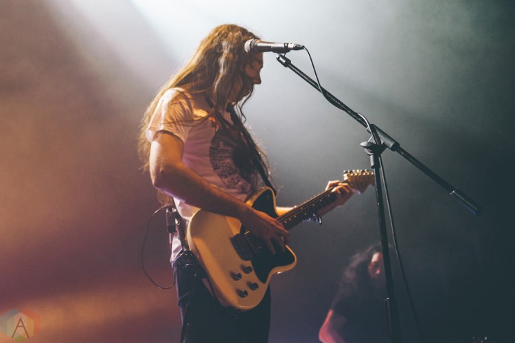 Alcest performs at the Rickshaw Theatre in Vancouver on February 4, 2017. (Photo: Timothy Nguyen/Aesthetic Magazine)