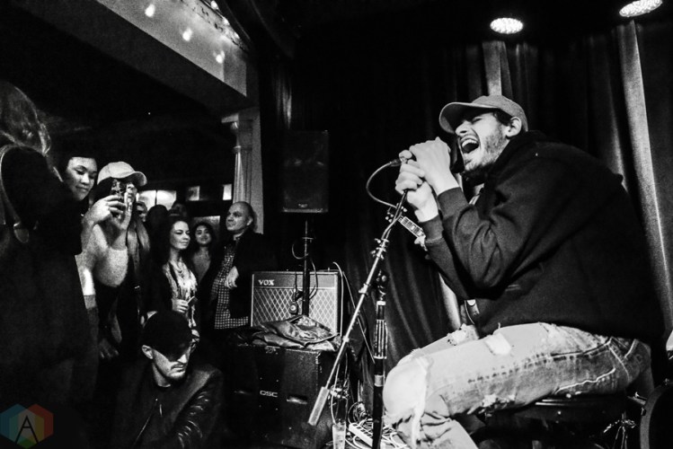 Allan Rayman performs at Berlin NYC in New York City on February 22, 2017. (Photo: Alx Bear/Aesthetic Magazine)