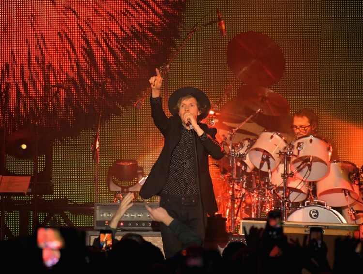 Beck performs onstage as part of Citi Sound Vault at the Hollywood Palladium in Los Angeles, California on February 10, 2017. (Photo: Charley Gallay/Getty)