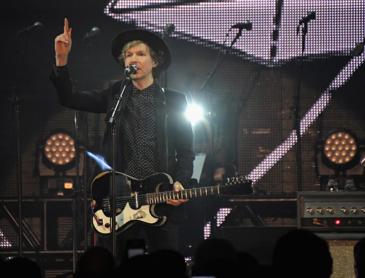 Beck performs onstage as part of Citi Sound Vault at the Hollywood Palladium in Los Angeles, California on February 10, 2017. (Photo: Charley Gallay/Getty)