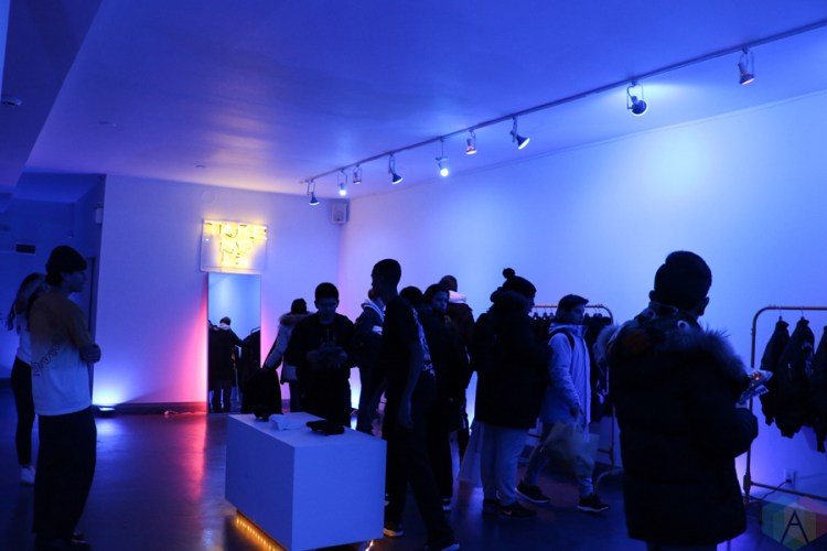 Fans shop at Big Sean's "I Decided" pop-up shop at 12 Ossington Ave in Toronto on February 3, 2017. (Photo: Shahnoor Ijaz/Aesthetic Magazine)