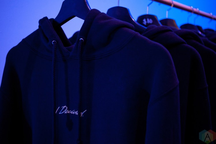 Fans shop at Big Sean's "I Decided" pop-up shop at 12 Ossington Ave in Toronto on February 3, 2017. (Photo: Shahnoor Ijaz/Aesthetic Magazine)