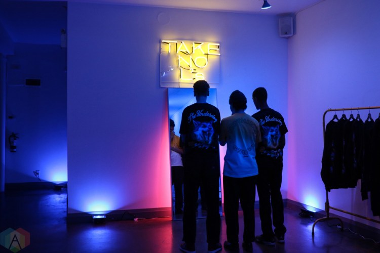 Fans shop at Big Sean's "I Decided" pop-up shop at 12 Ossington Ave in Toronto on February 3, 2017. (Photo: Shahnoor Ijaz/Aesthetic Magazine)