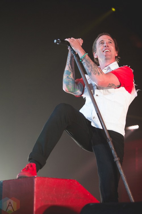 Billy Talent performs at the Abbotsford Centre in Abbotsford, BC on February 16, 2017. (Photo: Isaac Wray/Aesthetic Magazine)
