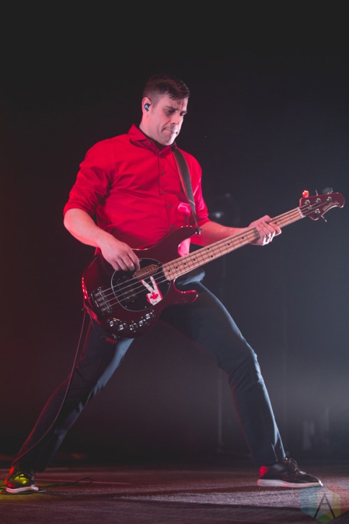 Billy Talent performs at the Abbotsford Centre in Abbotsford, BC on February 16, 2017. (Photo: Isaac Wray/Aesthetic Magazine)