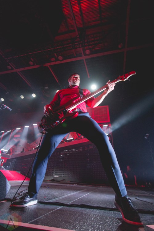 Billy Talent performs at the Abbotsford Centre in Abbotsford, BC on February 16, 2017. (Photo: Isaac Wray/Aesthetic Magazine)