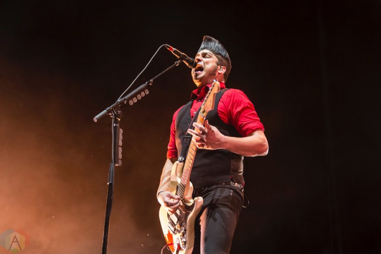 Billy Talent performs at the Air Canada Centre in Toronto on February 27, 2017. (Photo: Dale Benvenuto/Aesthetic Magazine)