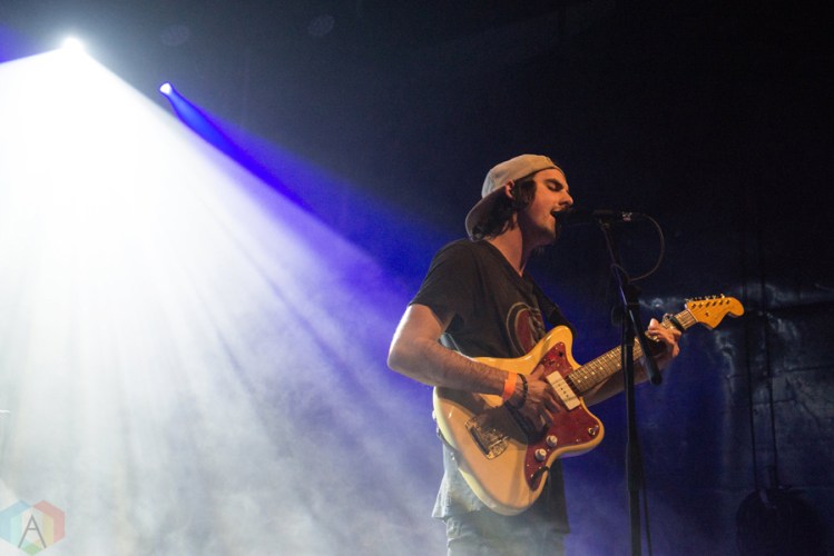 Brolly performs at the Mod Club in Toronto on February 23, 2017. (Photo: Morgan Hotston/Aesthetic Magazine)
