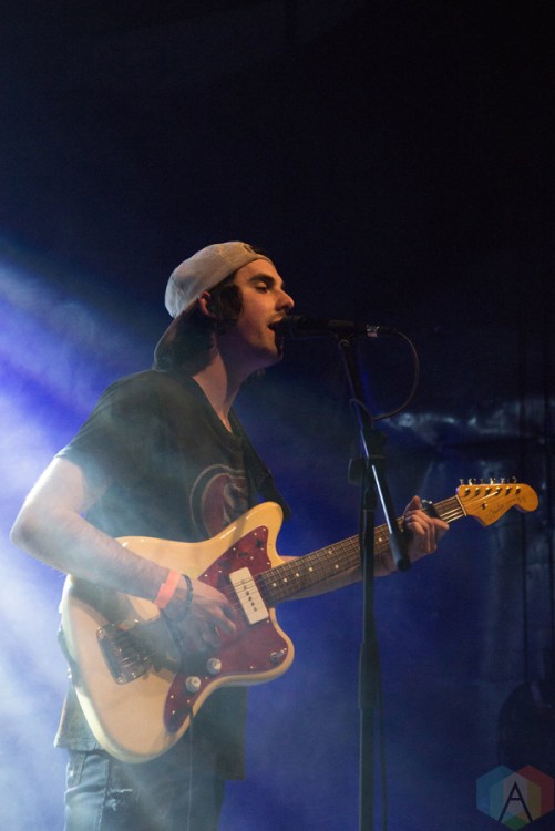 Brolly performs at the Mod Club in Toronto on February 23, 2017. (Photo: Morgan Hotston/Aesthetic Magazine)