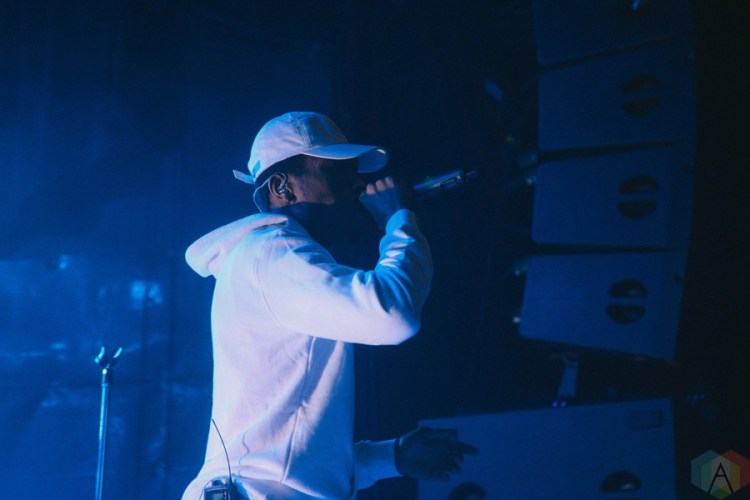 Clairmont The Second performs at the Mod Club in Toronto on February 18, 2017. (Photo: Stephan Ordonez/Aesthetic Magazine)