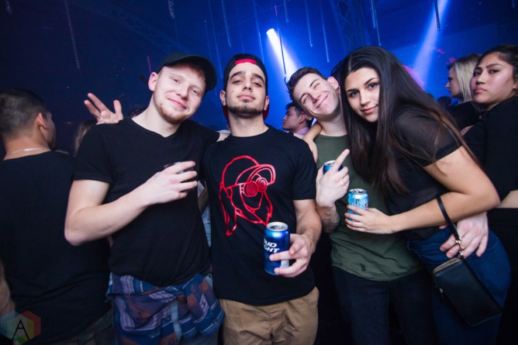 Crowd at Uniun Nightclub in Toronto on February 10, 2017. (Photo: Nicole De Khors/Aesthetic Magazine)
