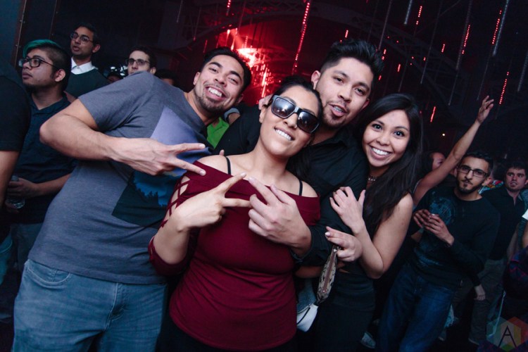 Crowd at Uniun Nightclub in Toronto on February 10, 2017. (Photo: Nicole De Khors/Aesthetic Magazine)