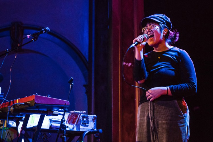 Crying performs at the Neptune Theatre in Seattle on February 20, 2017. (Photo: Kevin Tosh/Aesthetic Magazine)