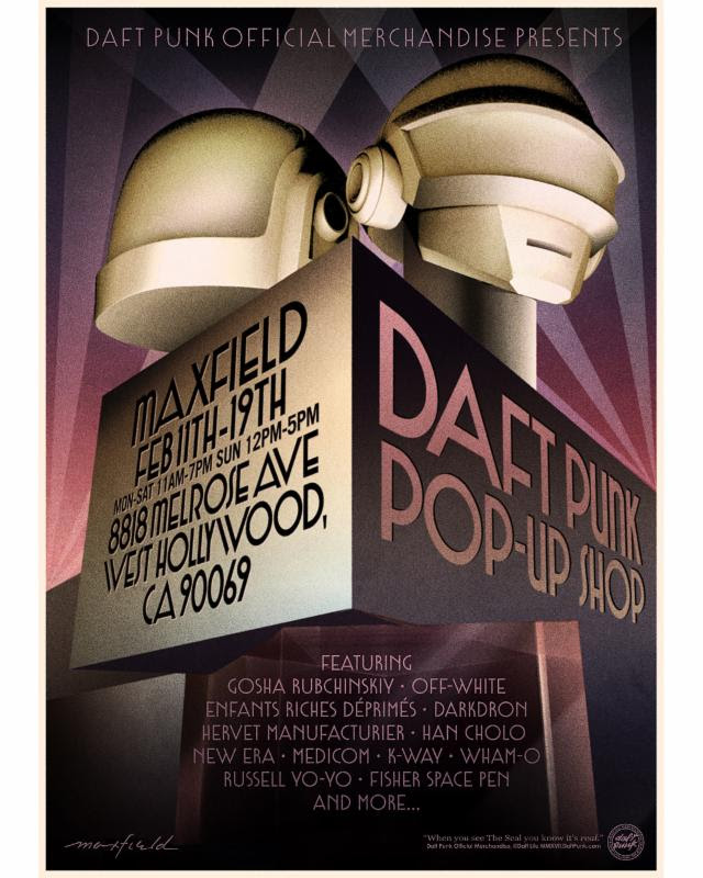 Daft Punk - Pop-Up Shop Los Angeles 2017