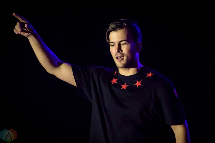 David Carreira performs at the Queen Elizabeth Theatre in Toronto on February 3, 2017. (Photo: Angelo Marchini/Aesthetic Magazine)