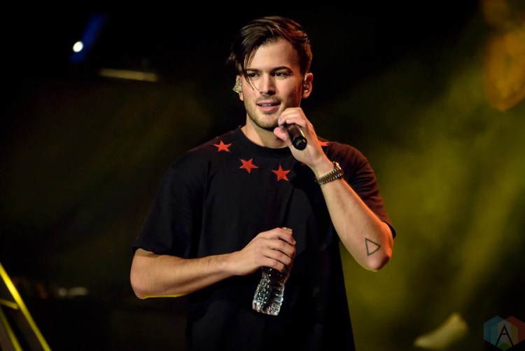 David Carreira performs at the Queen Elizabeth Theatre in Toronto on February 3, 2017. (Photo: Angelo Marchini/Aesthetic Magazine)