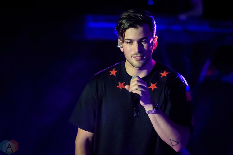 David Carreira performs at the Queen Elizabeth Theatre in Toronto on February 3, 2017. (Photo: Angelo Marchini/Aesthetic Magazine)