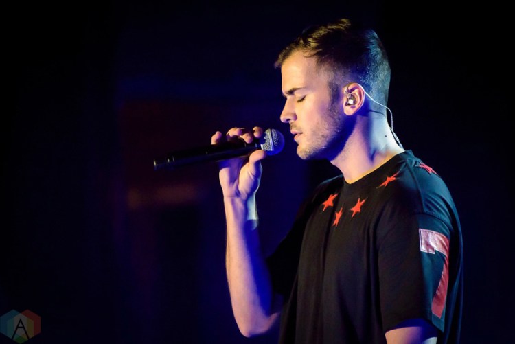 David Carreira performs at the Queen Elizabeth Theatre in Toronto on February 3, 2017. (Photo: Angelo Marchini/Aesthetic Magazine)