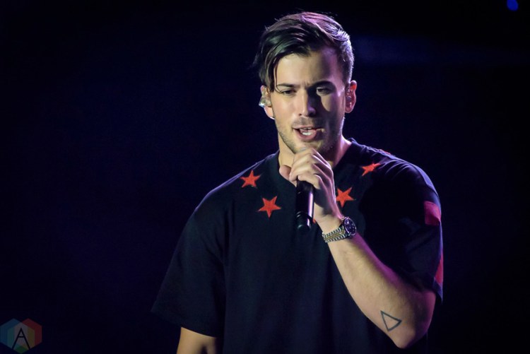 David Carreira performs at the Queen Elizabeth Theatre in Toronto on February 3, 2017. (Photo: Angelo Marchini/Aesthetic Magazine)