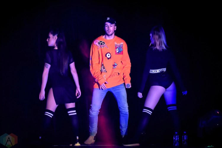 David Carreira performs at the Queen Elizabeth Theatre in Toronto on February 3, 2017. (Photo: Angelo Marchini/Aesthetic Magazine)