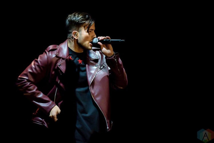 David Carreira performs at the Queen Elizabeth Theatre in Toronto on February 3, 2017. (Photo: Angelo Marchini/Aesthetic Magazine)
