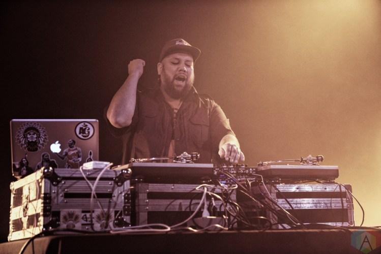 DJ Shub performs at Hillside Inside in Guelph on February 11, 2017. (Photo: Dan Fischer/Aesthetic Magazine)