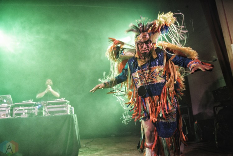DJ Shub performs at Hillside Inside in Guelph on February 11, 2017. (Photo: Dan Fischer/Aesthetic Magazine)