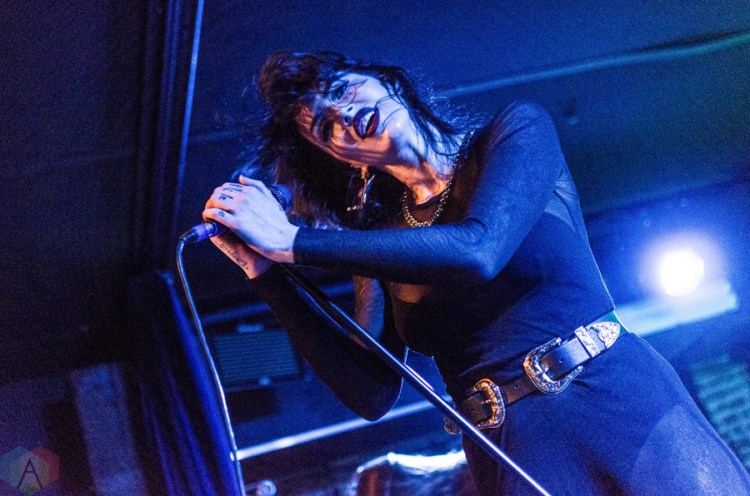 Dorothy performs at the Mercury Lounge in New York City on February 26, 2017. (Photo: Saidy Lopez/Aesthetic Magazine)