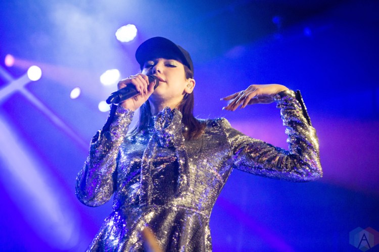Dua Lipa performs at the Mod Club in Toronto on February 27, 2017. (Photo: Katrina Lat/Aesthetic Magazine)