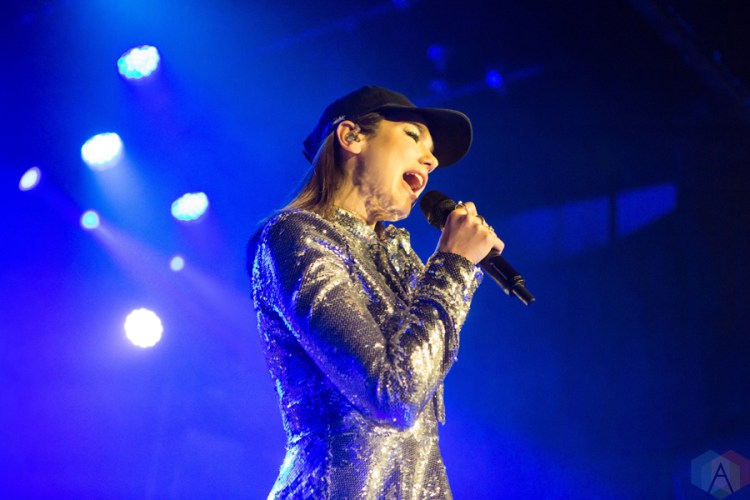 Dua Lipa performs at the Mod Club in Toronto on February 27, 2017. (Photo: Katrina Lat/Aesthetic Magazine)