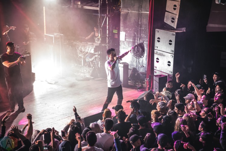 Dumbfoundead performs at the Mod Club in Toronto on February 8, 2017. (Photo: Mike Nguyen/Aesthetic Magazine)