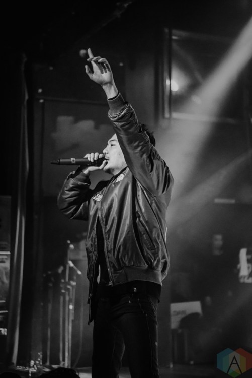 Dumbfoundead performs at the Mod Club in Toronto on February 8, 2017. (Photo: Mike Nguyen/Aesthetic Magazine)