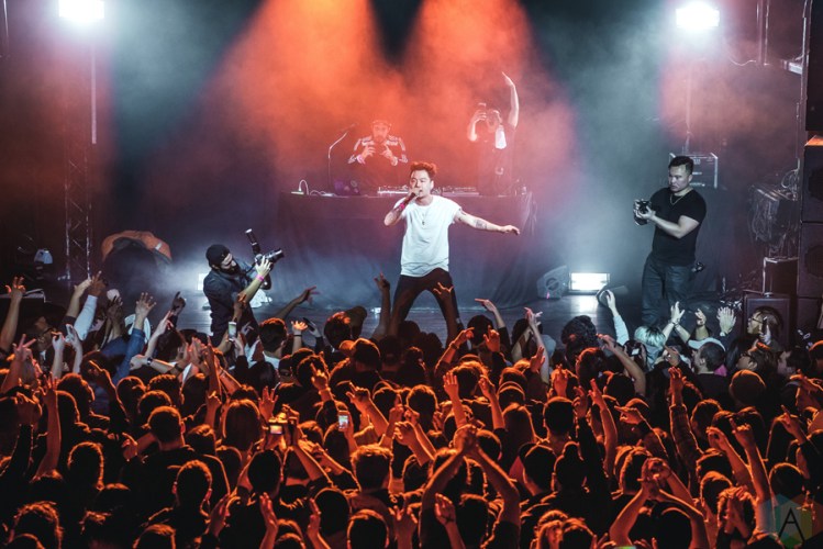 Dumbfoundead performs at the Mod Club in Toronto on February 8, 2017. (Photo: Mike Nguyen/Aesthetic Magazine)