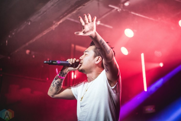 Dumbfoundead performs at the Mod Club in Toronto on February 8, 2017. (Photo: Mike Nguyen/Aesthetic Magazine)
