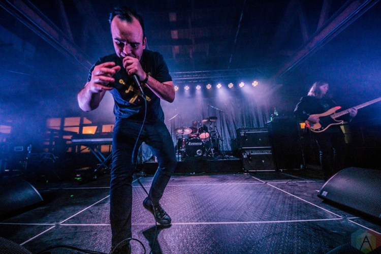 Future Islands performs at House of Vans in Chicago on February 3, 2017. (Photo: Joshua Mellin/Aesthetic Magazine)