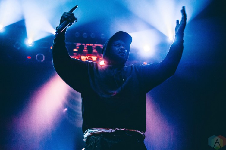 Ghostface Killah performs at the Rickshaw Theatre in Vancouver on February 27, 2017. (Photo: Timothy Nguyen/Aesthetic Magazine)