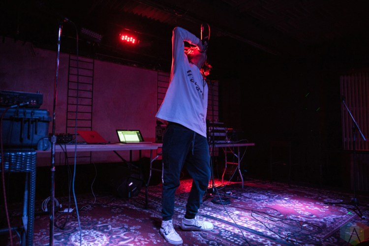 Hard_R performs at Adelaide Hall in Toronto on January 31, 2017. (Photo: Lauren Garbutt/Aesthetic Magazine)