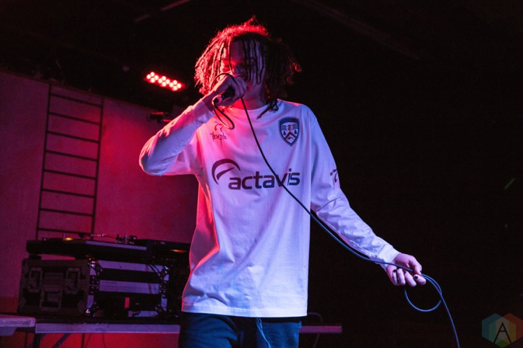 Hard_R performs at Adelaide Hall in Toronto on January 31, 2017. (Photo: Lauren Garbutt/Aesthetic Magazine)