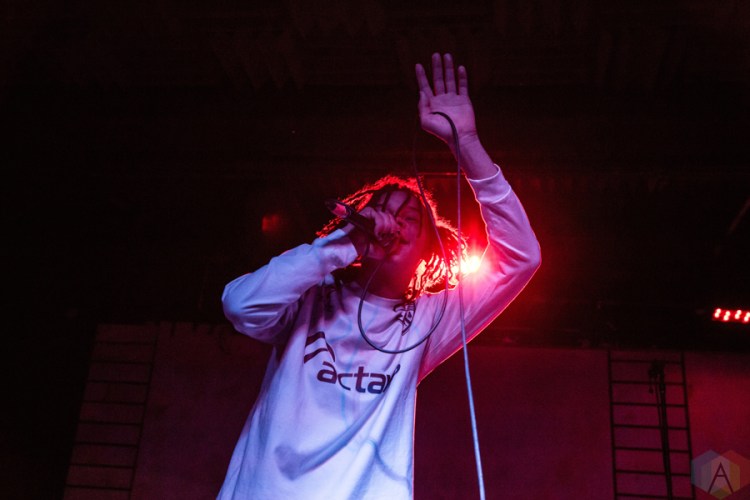 Hard_R performs at Adelaide Hall in Toronto on January 31, 2017. (Photo: Lauren Garbutt/Aesthetic Magazine)